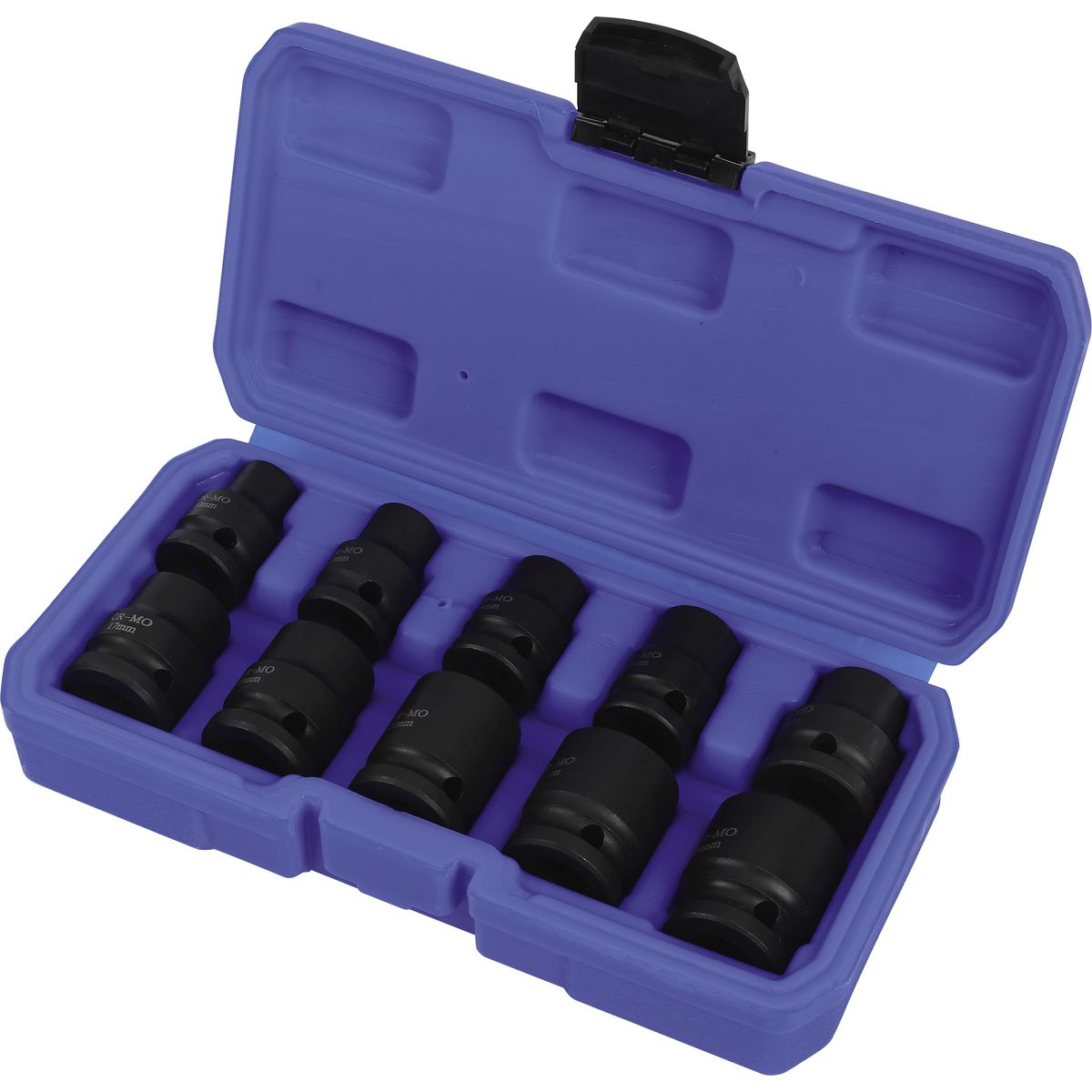 Mechpro Impact Socket Set Metric 1/2In Drive 10pc