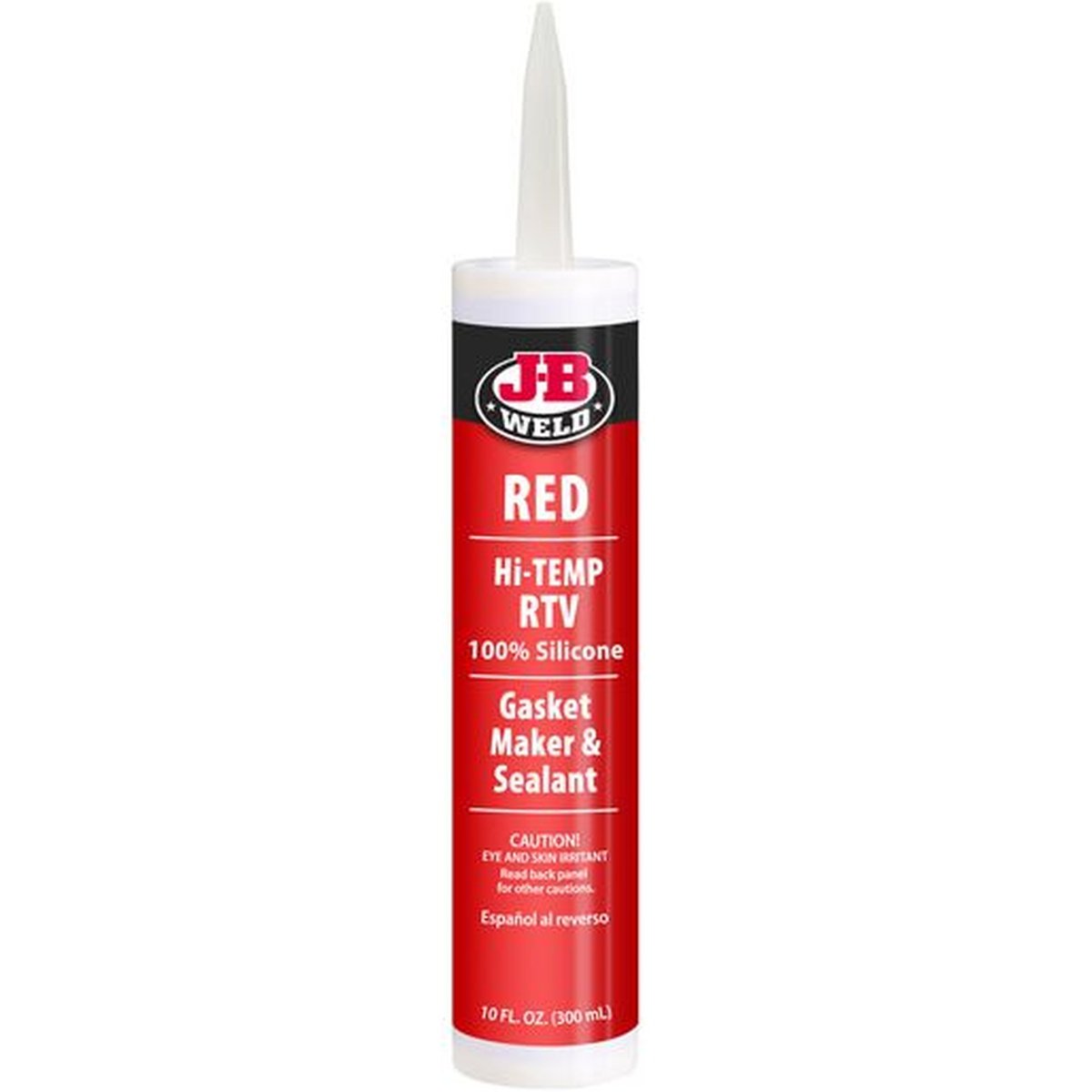 J-B Weld Hi-Temp Silicone Sealant Red 300ml 31914