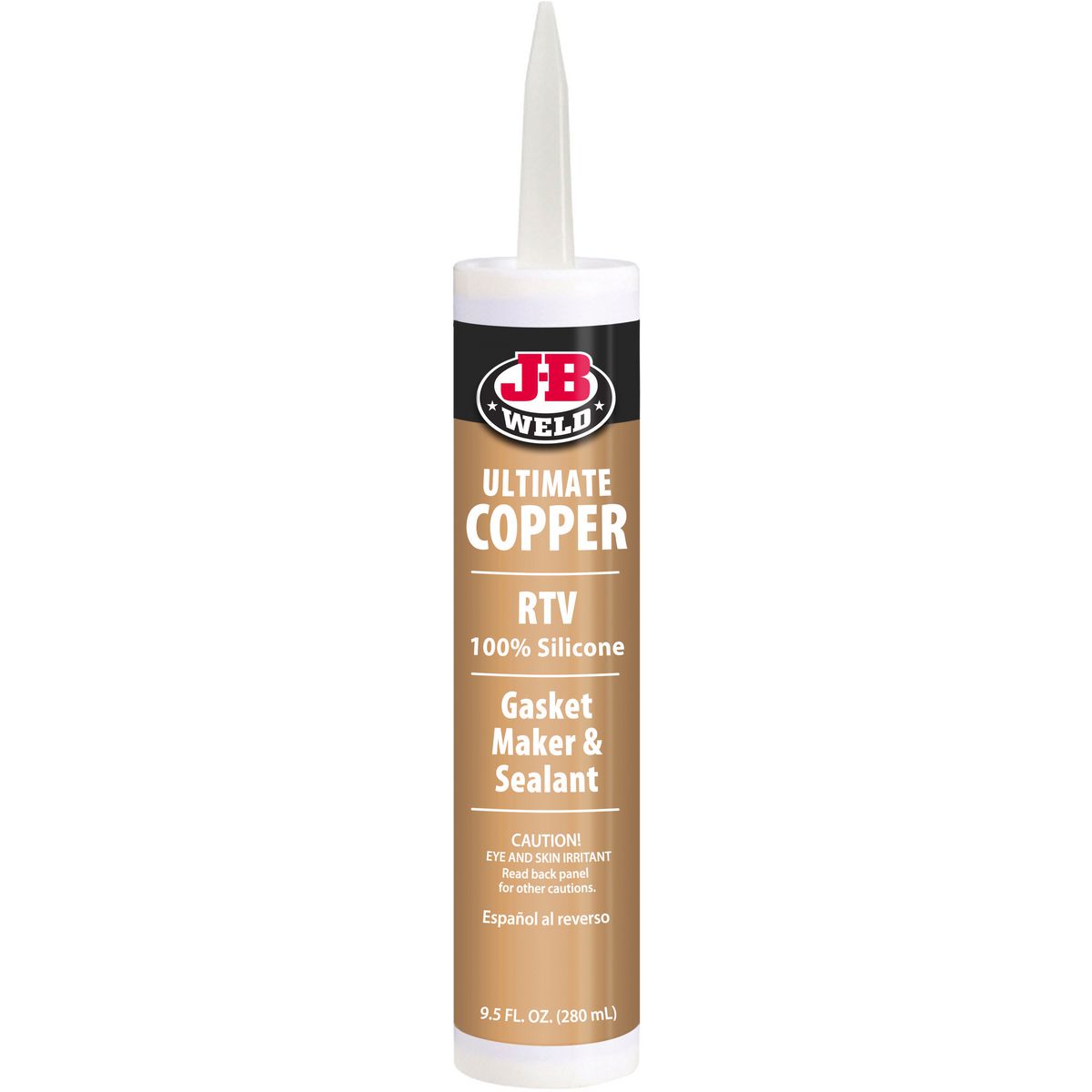 J-B Weld Ultimate Copper Silicone Sealant 280ml 32925