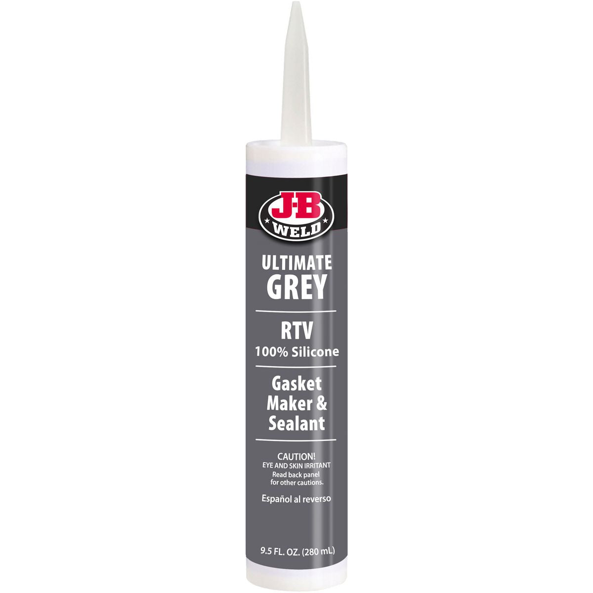 J-B Weld Ultimate Grey Silicone Sealant 280ml 32927