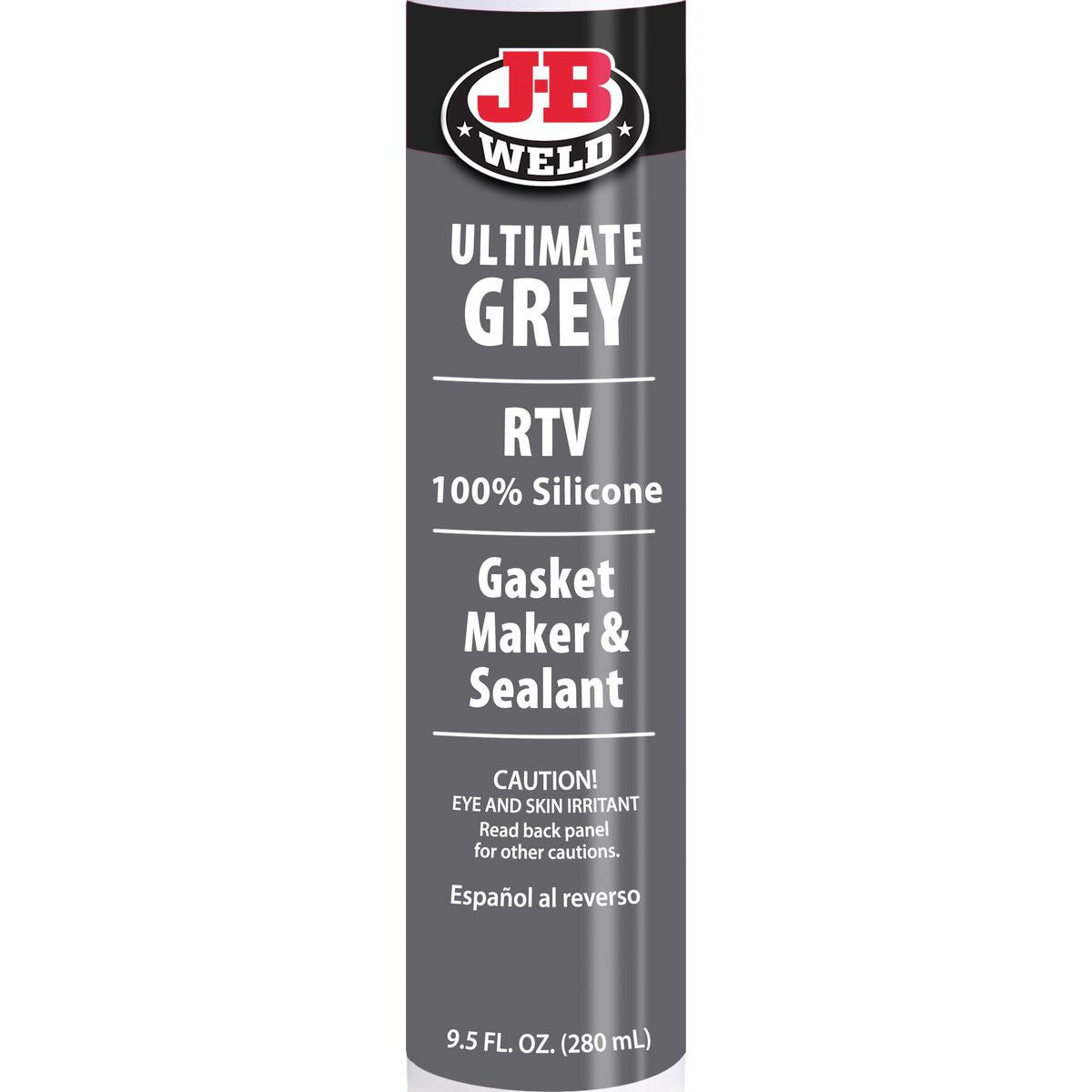 J-B Weld Ultimate Grey Silicone Sealant 280ml 32927