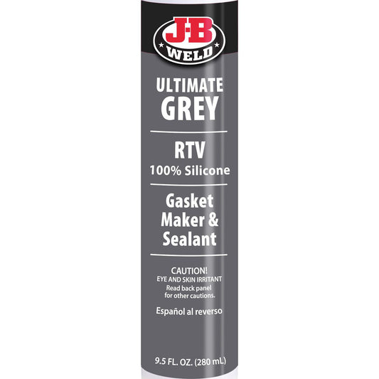 J-B Weld Ultimate Grey Silicone Sealant 280ml 32927