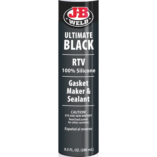 J-B Weld Ultimate Black Silicone Sealant 280ml 32929