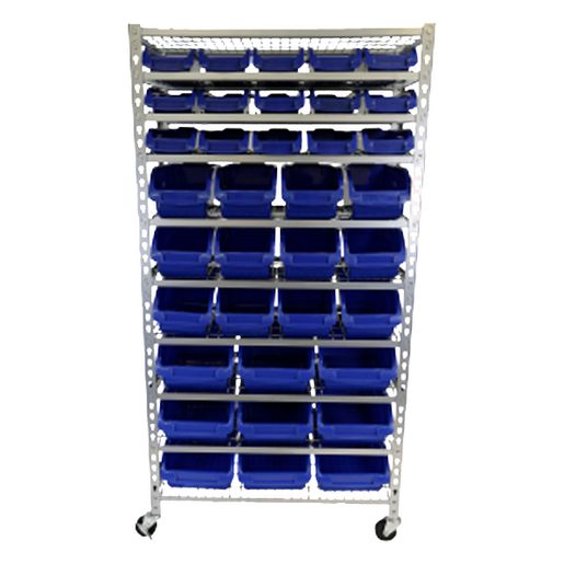 Trade Quip Storage Hd10 Tier 36Bin 6054