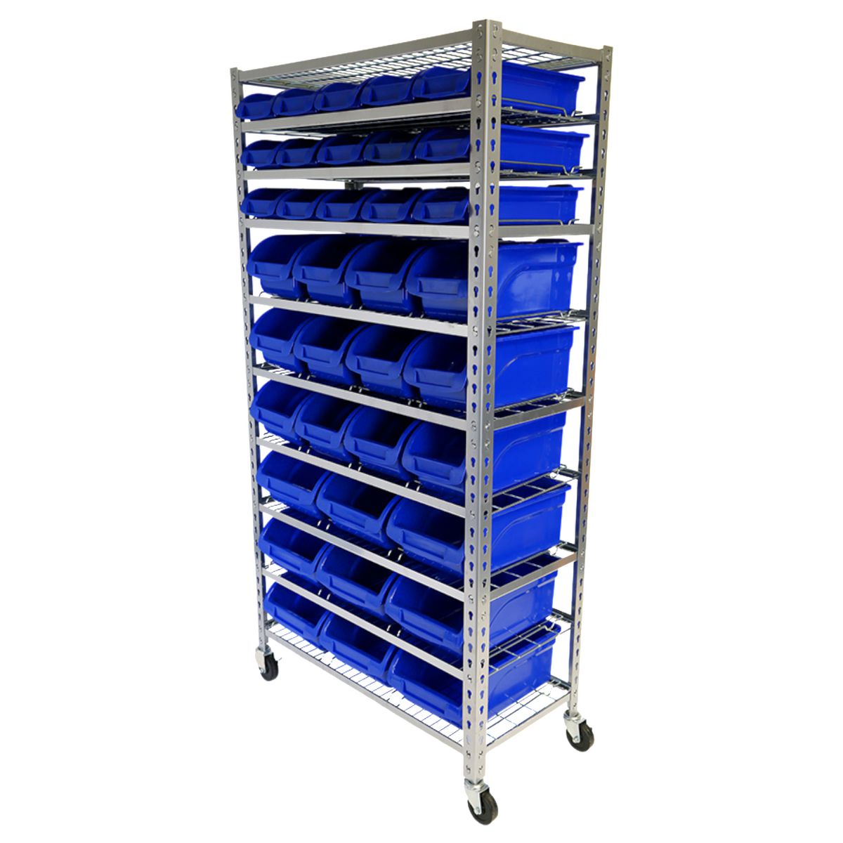 Trade Quip Storage Hd10 Tier 36Bin 6054