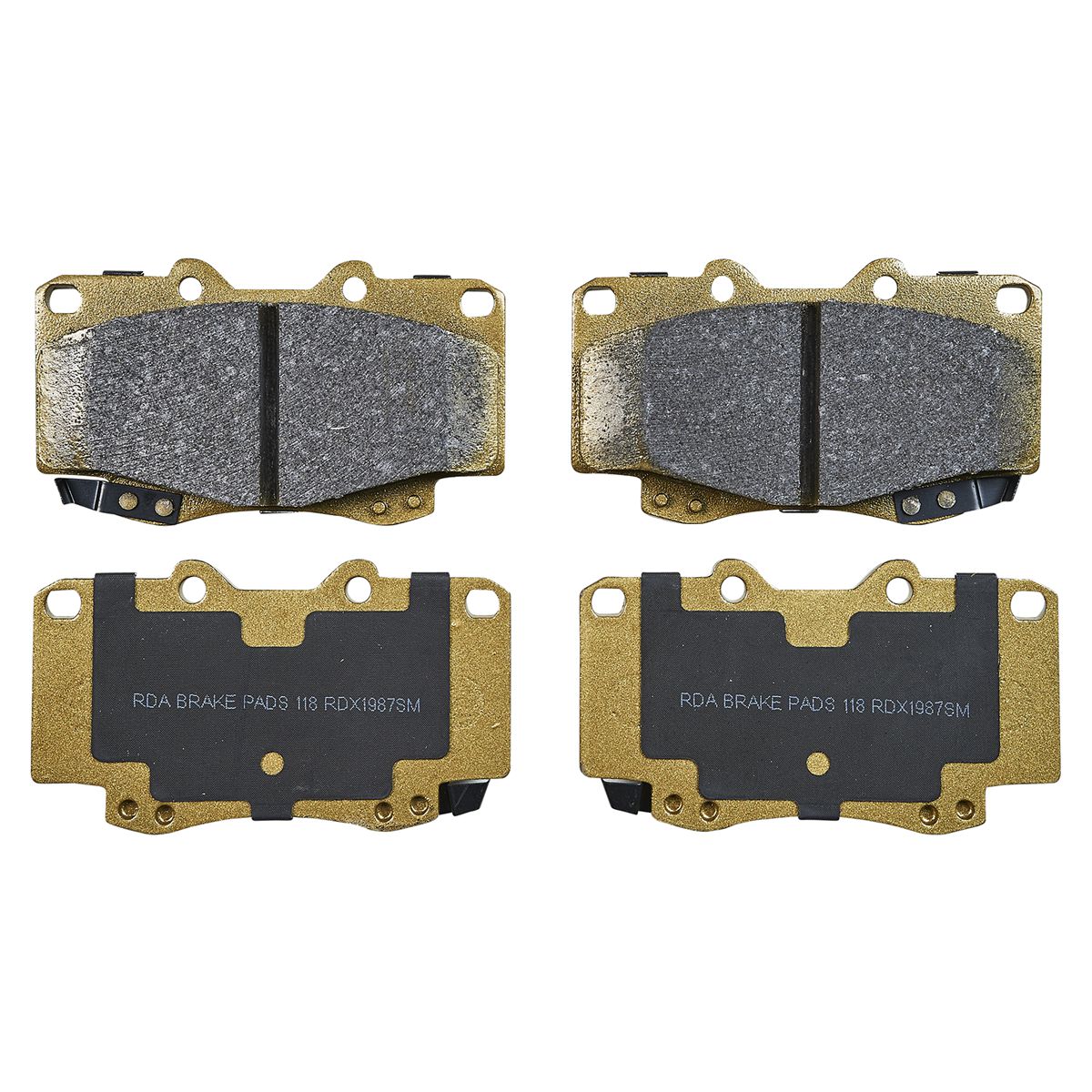 RDA Brakes Extreme Brake Pad Set Front RDX1987SM