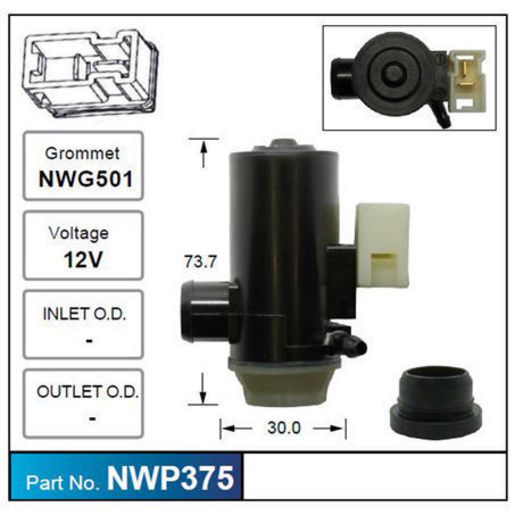 NICE Windscreen Washer Pump NWP375