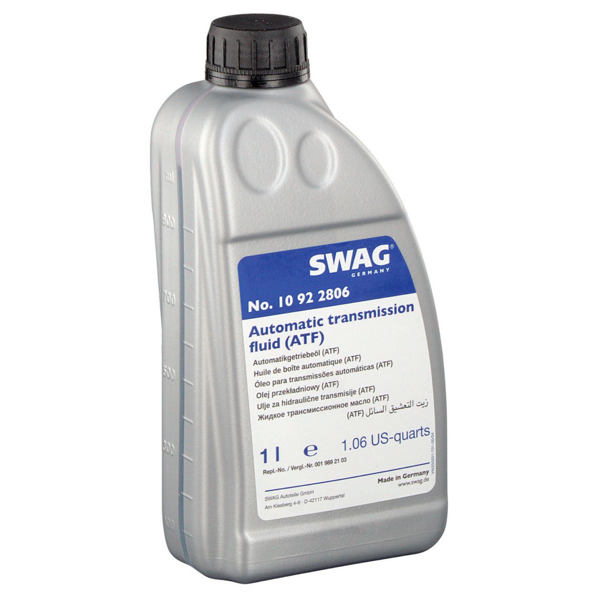 SWAG ATF Transmission Fluid (Red) 1L 10 92 2806