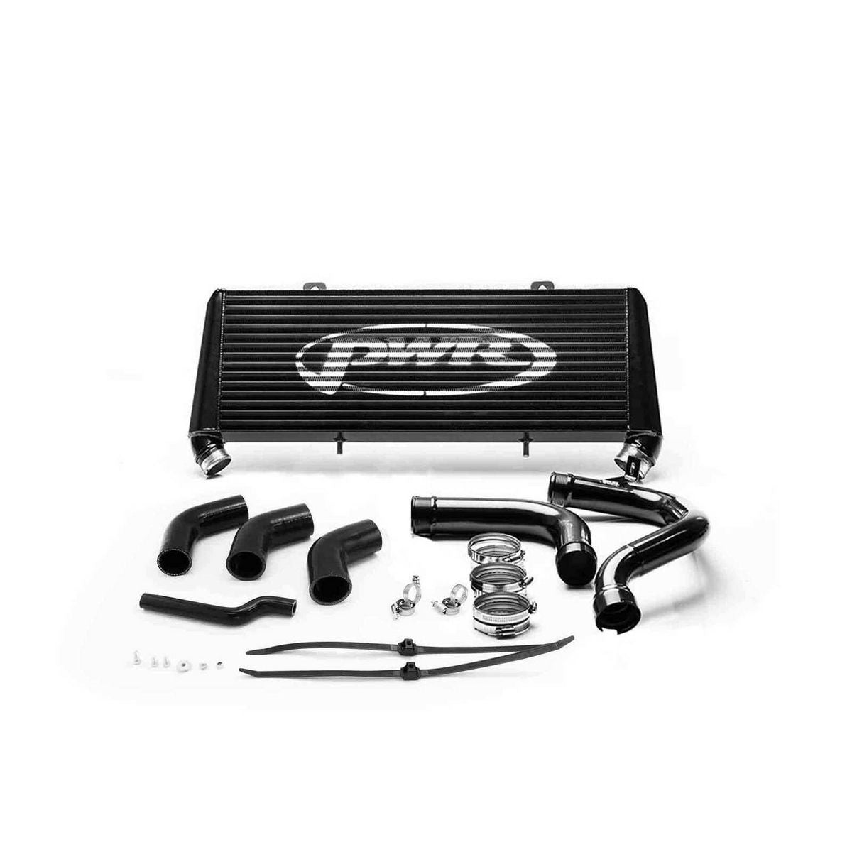 PWR Intercooler Kit 68mm (Black) fits Nissan Navara D23 PWI65094BK