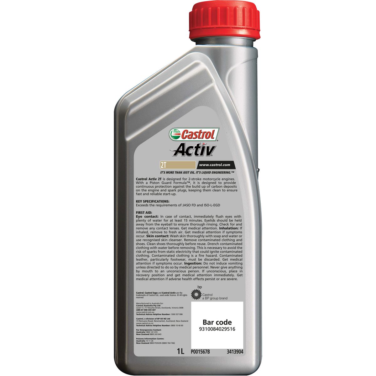 Castrol Activ 2T Engine Oil 1L 3413904