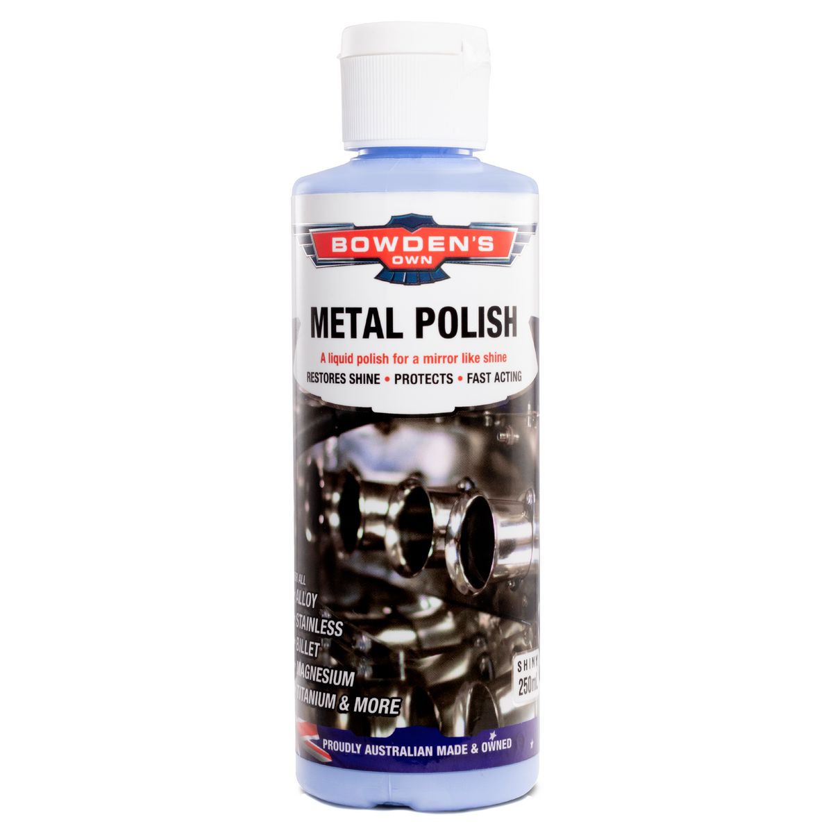 Bowden's Own Metal Polish & Shine 250ml