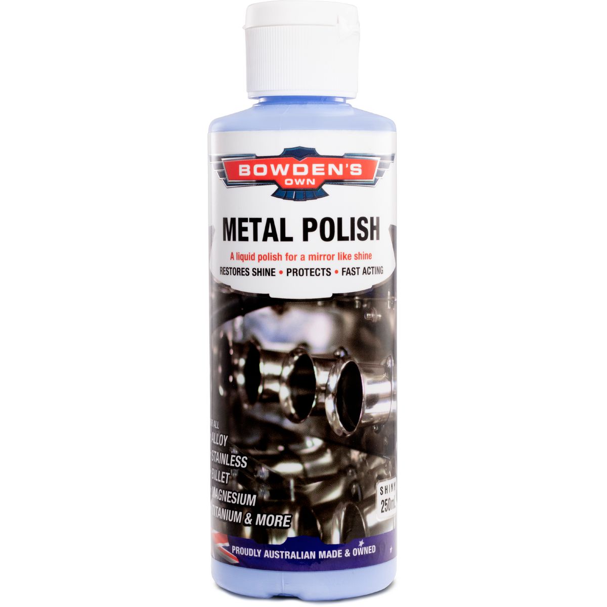 Bowden's Own Metal Polish & Shine 250ml