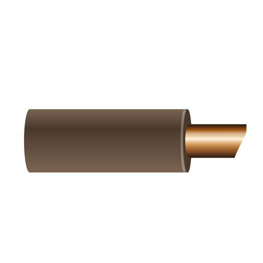 OEX 4mm Single Core Automotive Cable, Brown - 500M Roll ACX0728/500