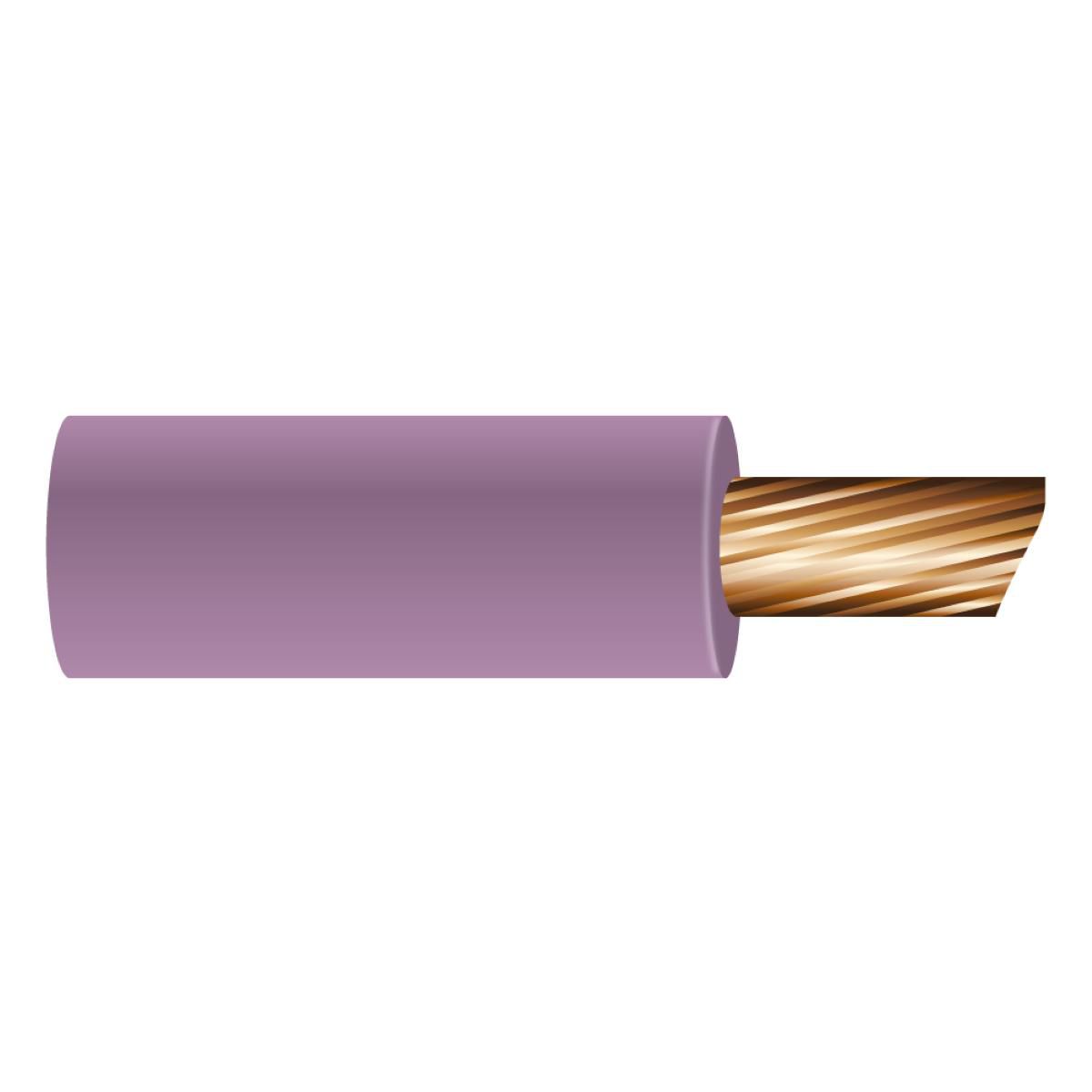 OEX 4mm Single Core Automotive Cable, Violet - 500M Roll ACX0733/500