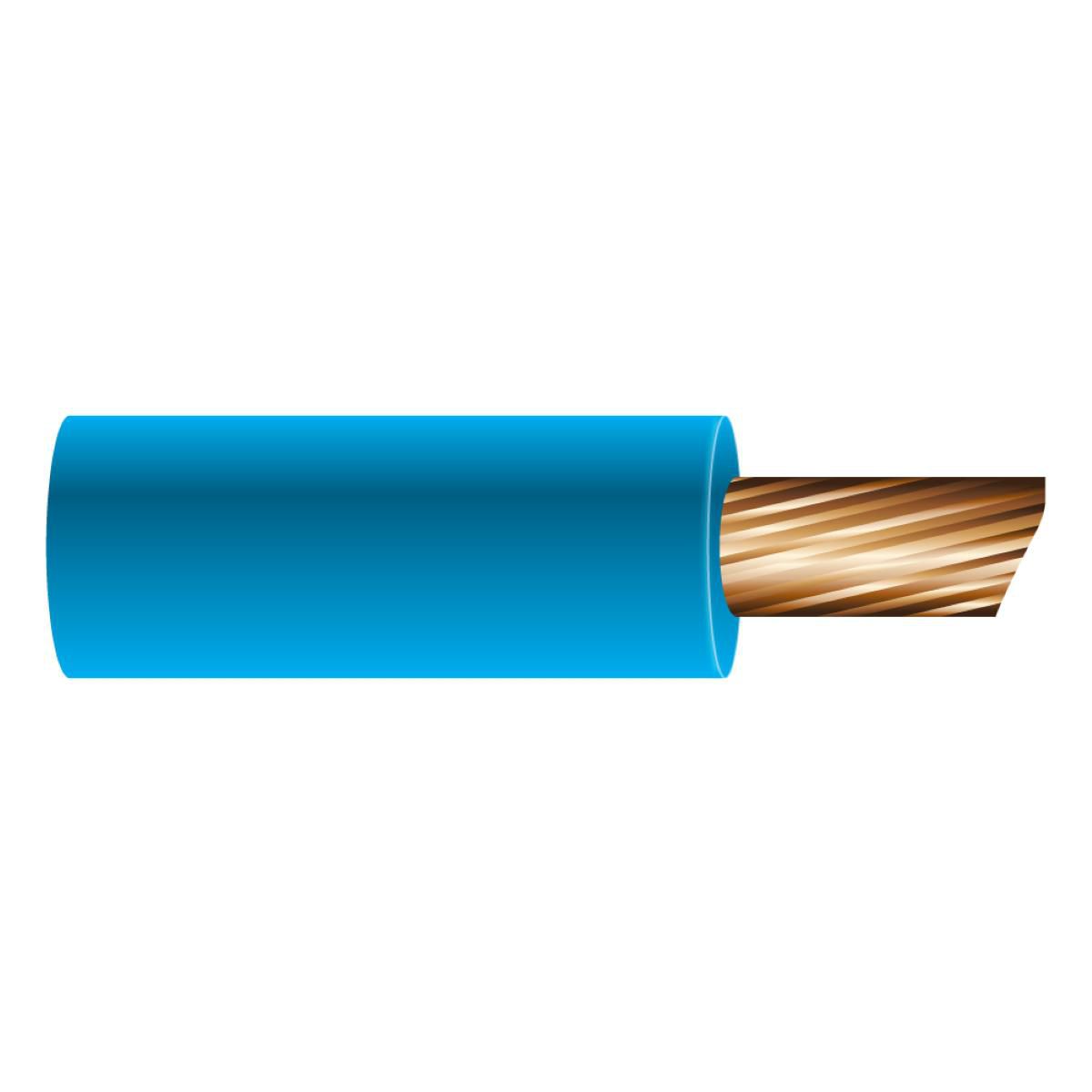 OEX Automotive Cable Single Core 5mm Blue 30M Roll ACX0754