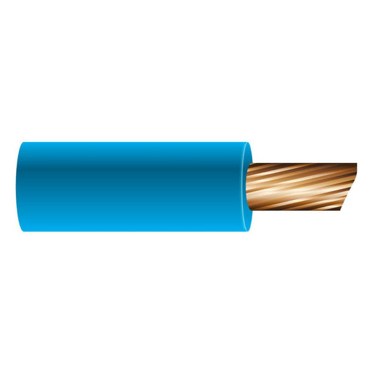 OEX Automotive Cable Single Core 4mm Blue 30M Roll ACX0727