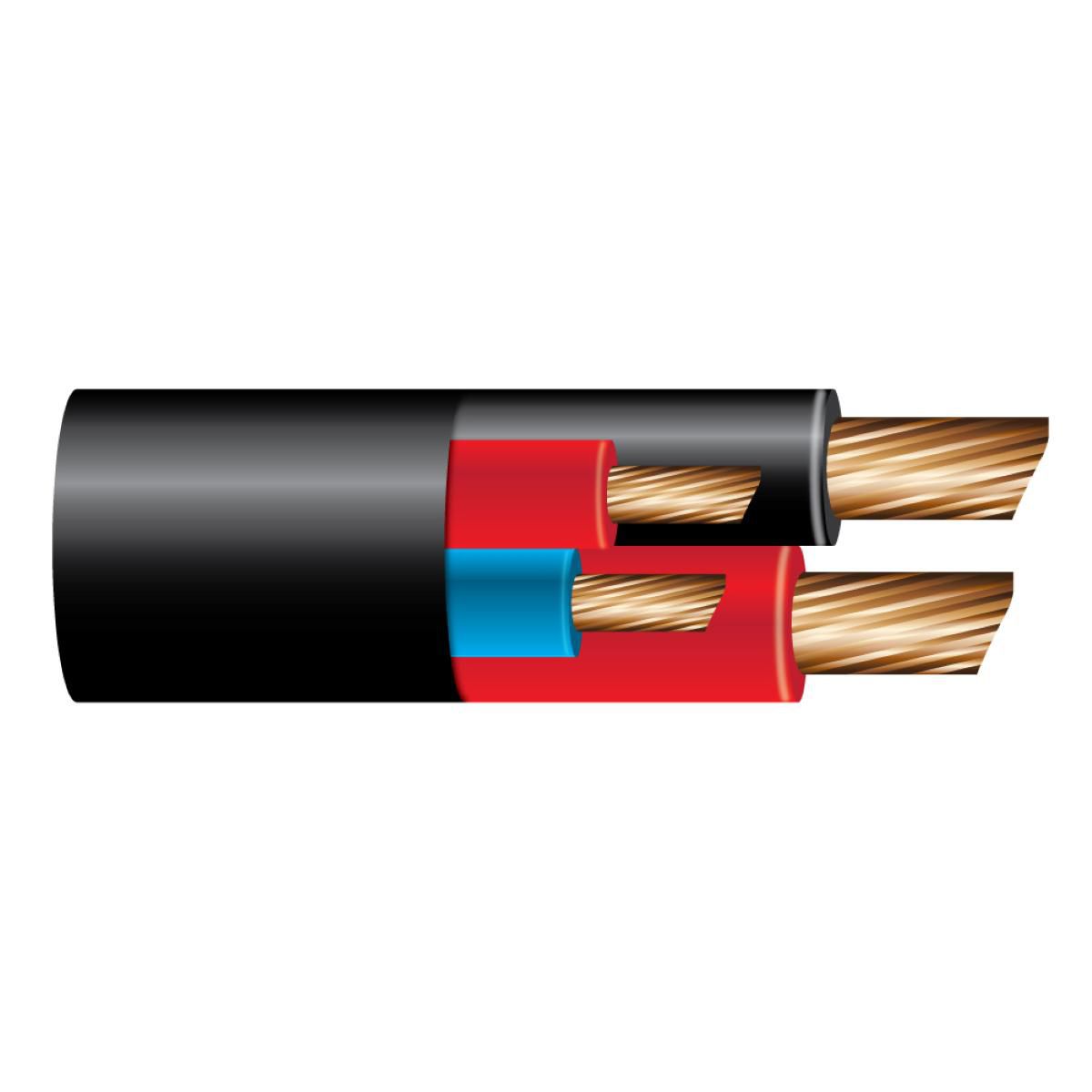 OEX Trailer Brake Cable 4 Core Composite 30M Roll ACX0829