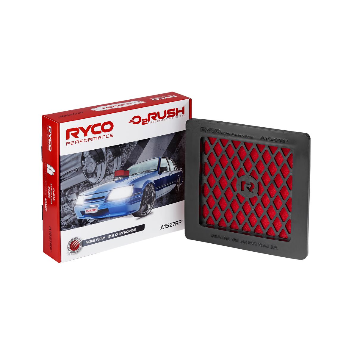 Ryco 02 Rush Performance Air Filter A1527RP