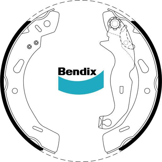 Bendix Brake Shoe Set BS5065
