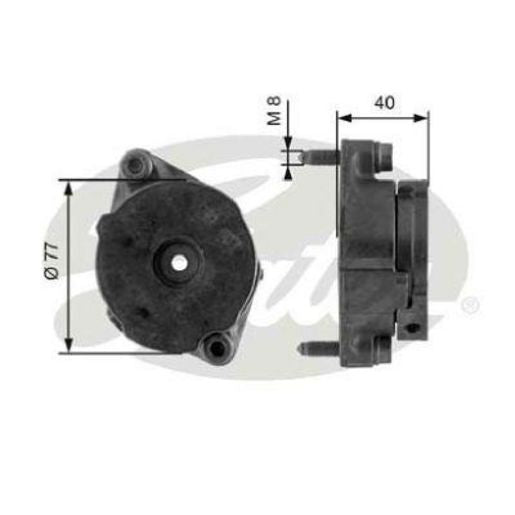 Gates Automatic Belt Tensioner 38345