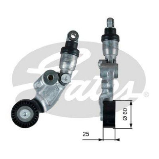 Gates Automatic Belt Tensioner 39388