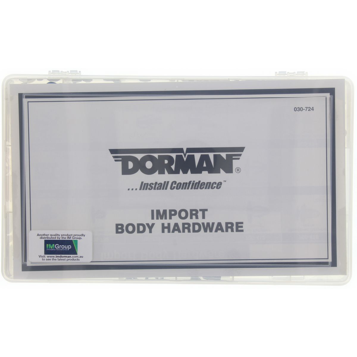 Dorman Body Retainer Tech Tray Suits Imports 195Pc 030-724