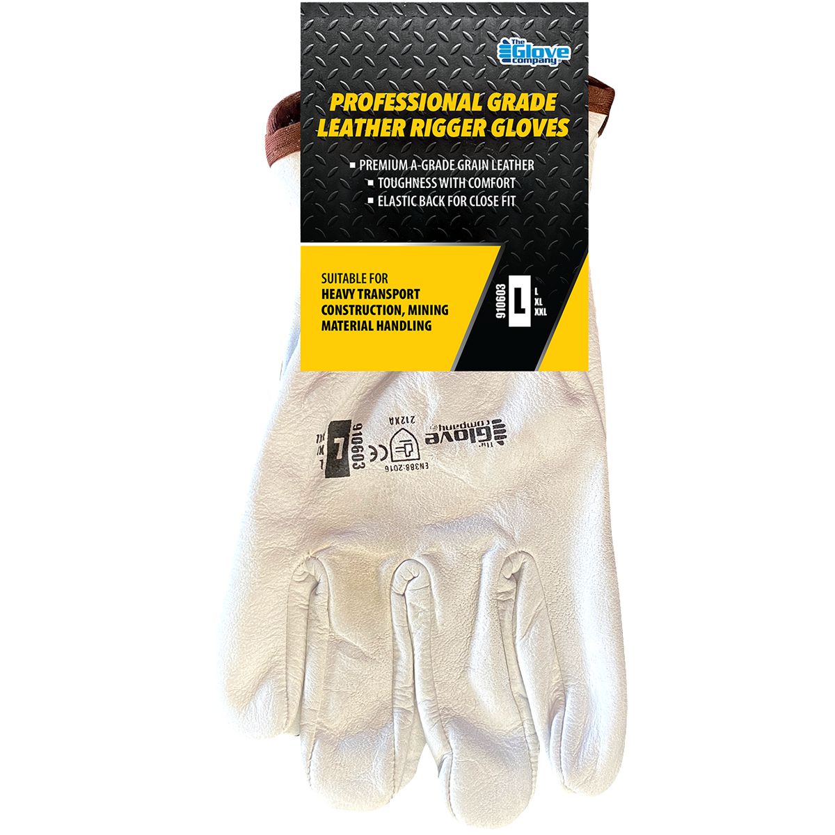 The Glove Company TGC Professional Grade Riggers Glove Pair Size XL 910604