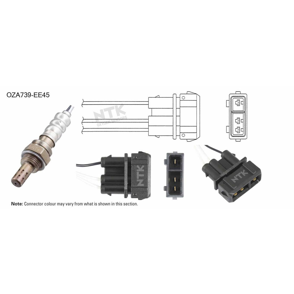 NTK Oxygen Lambda Sensor OZA739-EE45
