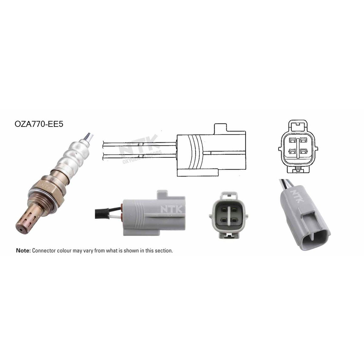 NTK Oxygen Lambda Sensor OZA770-EE5