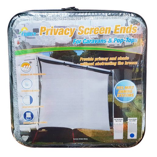 Explore Australia Explore Caravan Privacy End Screen 2.05 X 2.0M CPE01