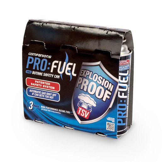 Companion Butane Gas 3pk 2200TSV