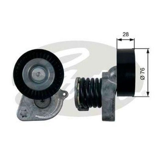 Gates Automatic Belt Tensioner 39207