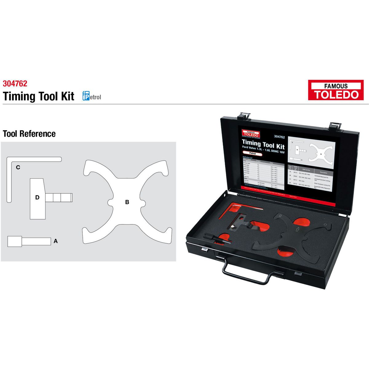 Toledo Timing Tool Kit 304762