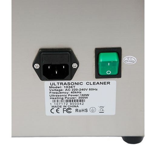 Trade Quip Ultrasonic Parts Cleaner 6L 1036T