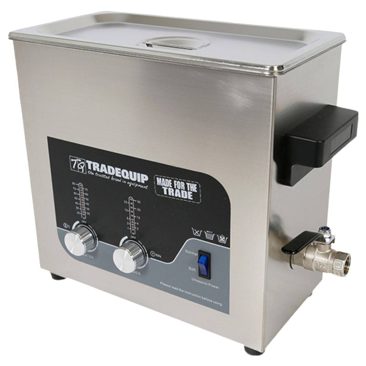 Trade Quip Ultrasonic Parts Cleaner 6L 1036T