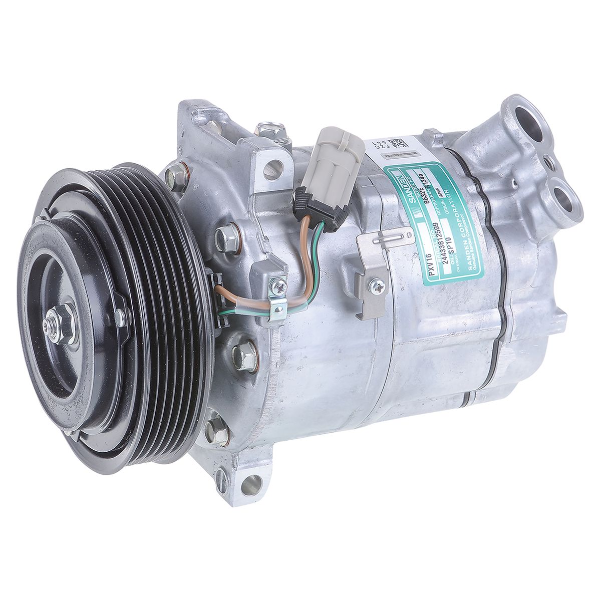 Sanden Air Conditioning Compressor 12V Direct Mount Pxv16 CXS8632