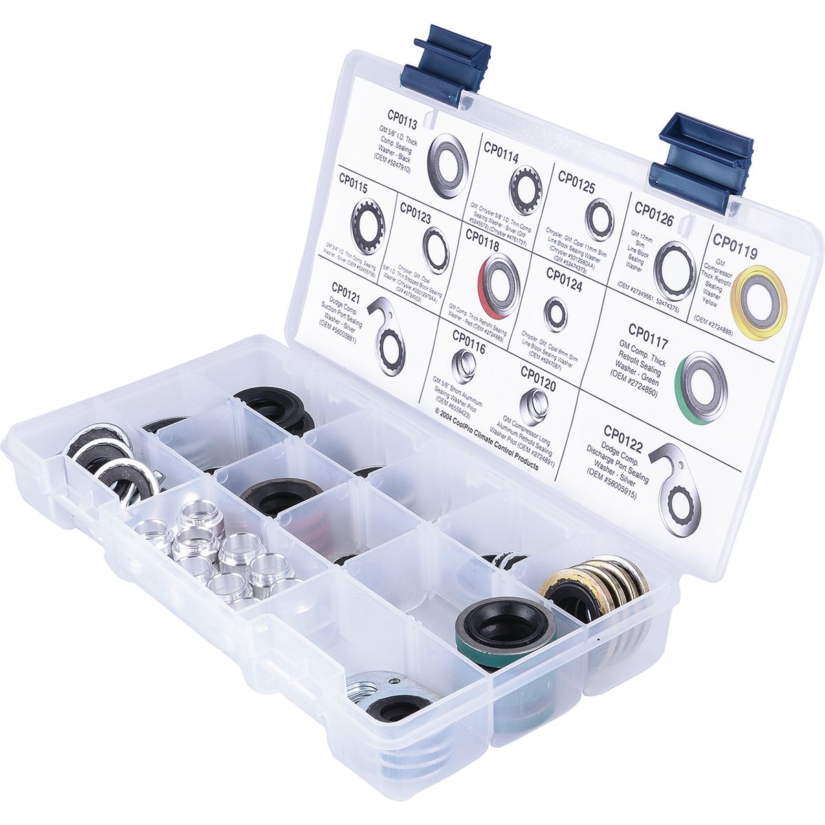 OEX Universal Sealing Washer Kit 74 Pieces CPX4018