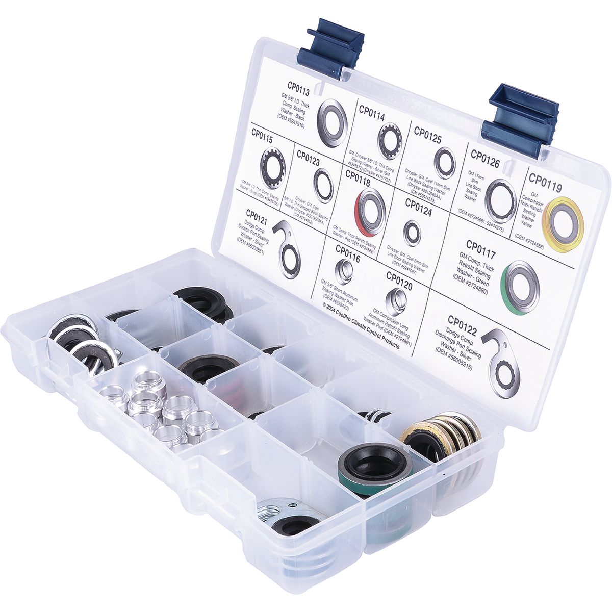 OEX Universal Sealing Washer Kit 74 Pieces CPX4018