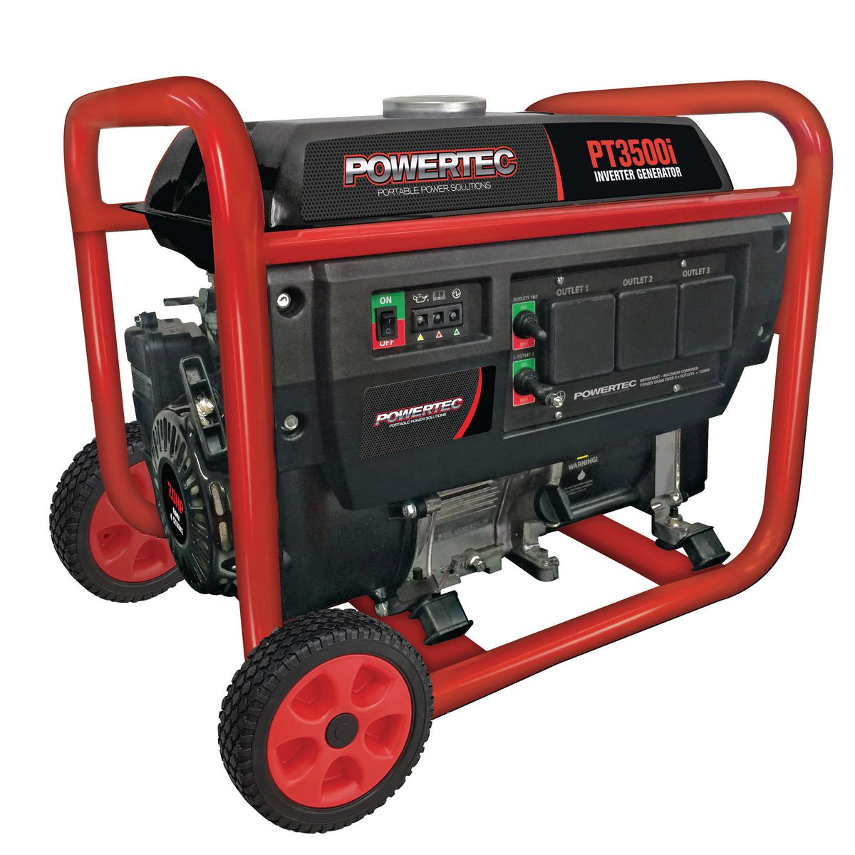 Powertec 3500W Inverter Generator PT3500I