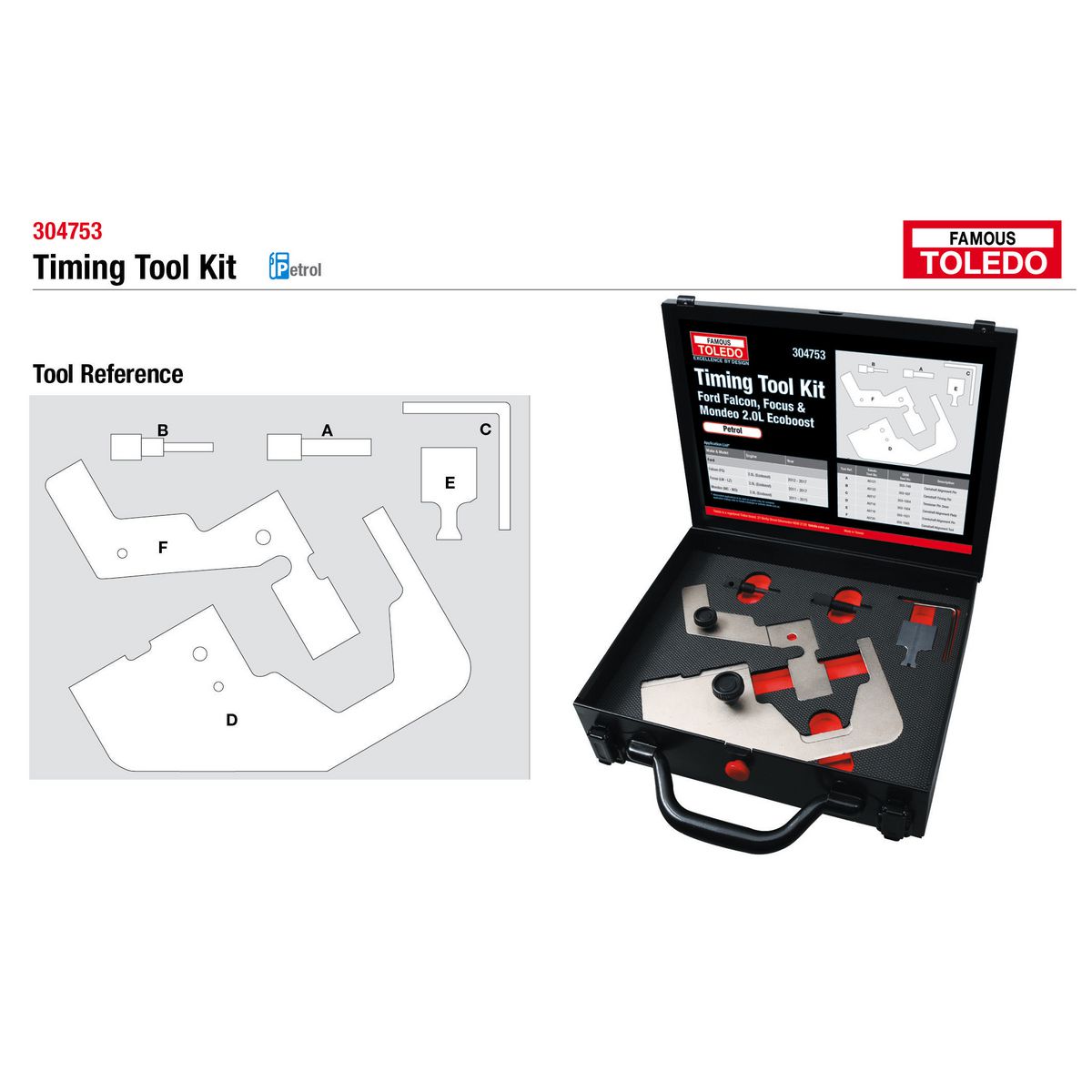 Toledo Timing Tool Kit 304753