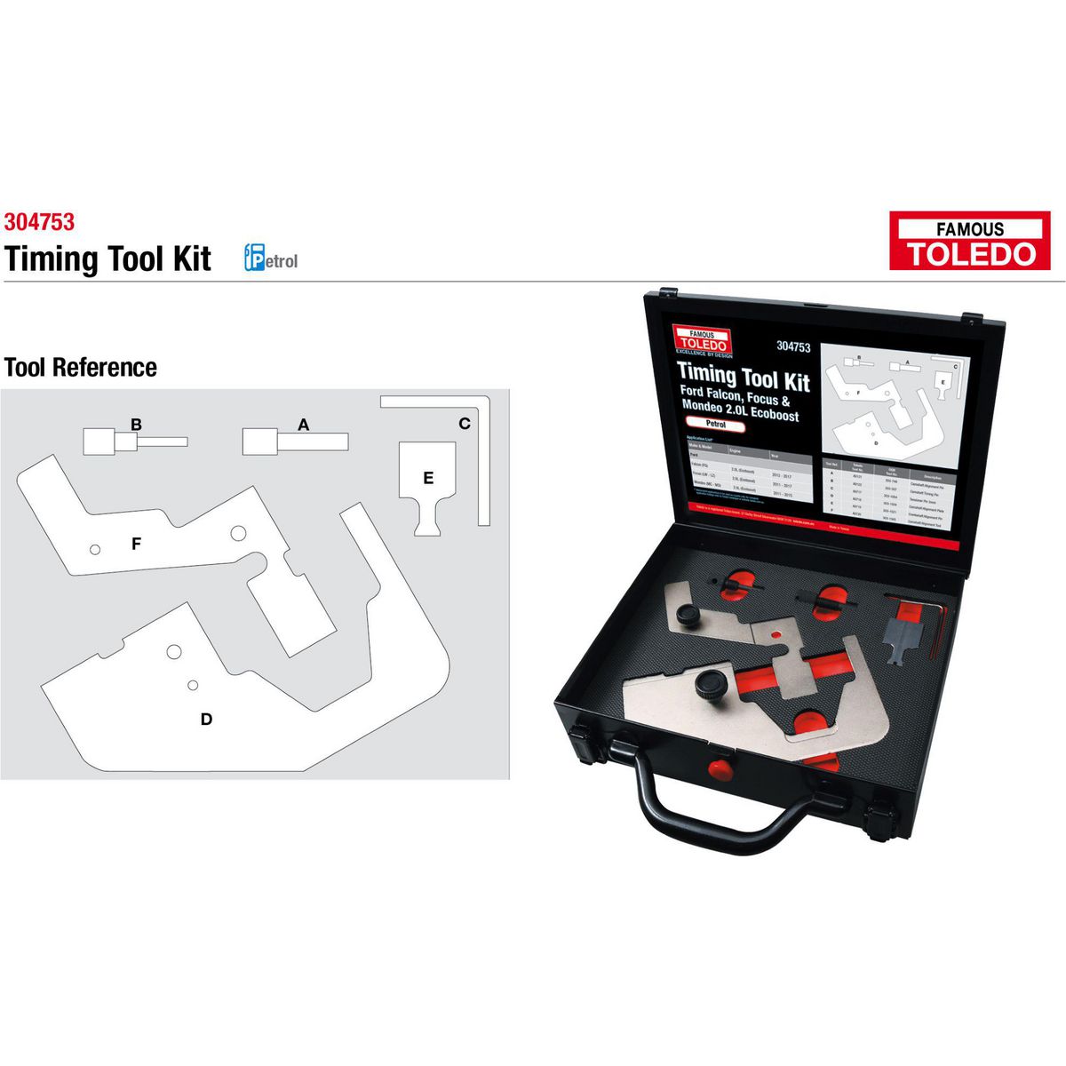 Toledo Timing Tool Kit 304753