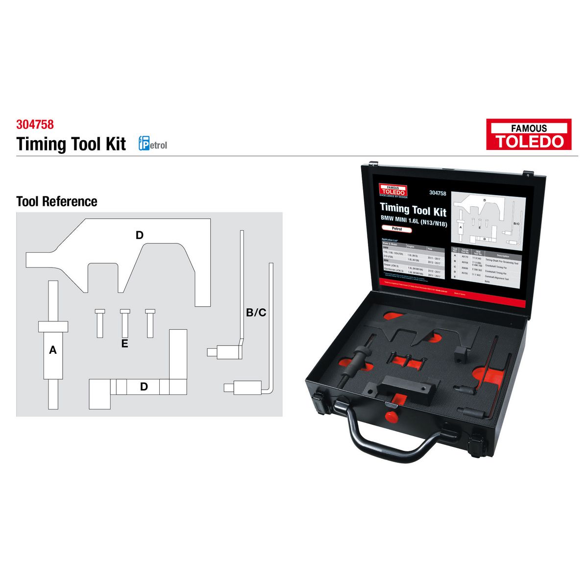 Toledo Timing Tool Kit 304758