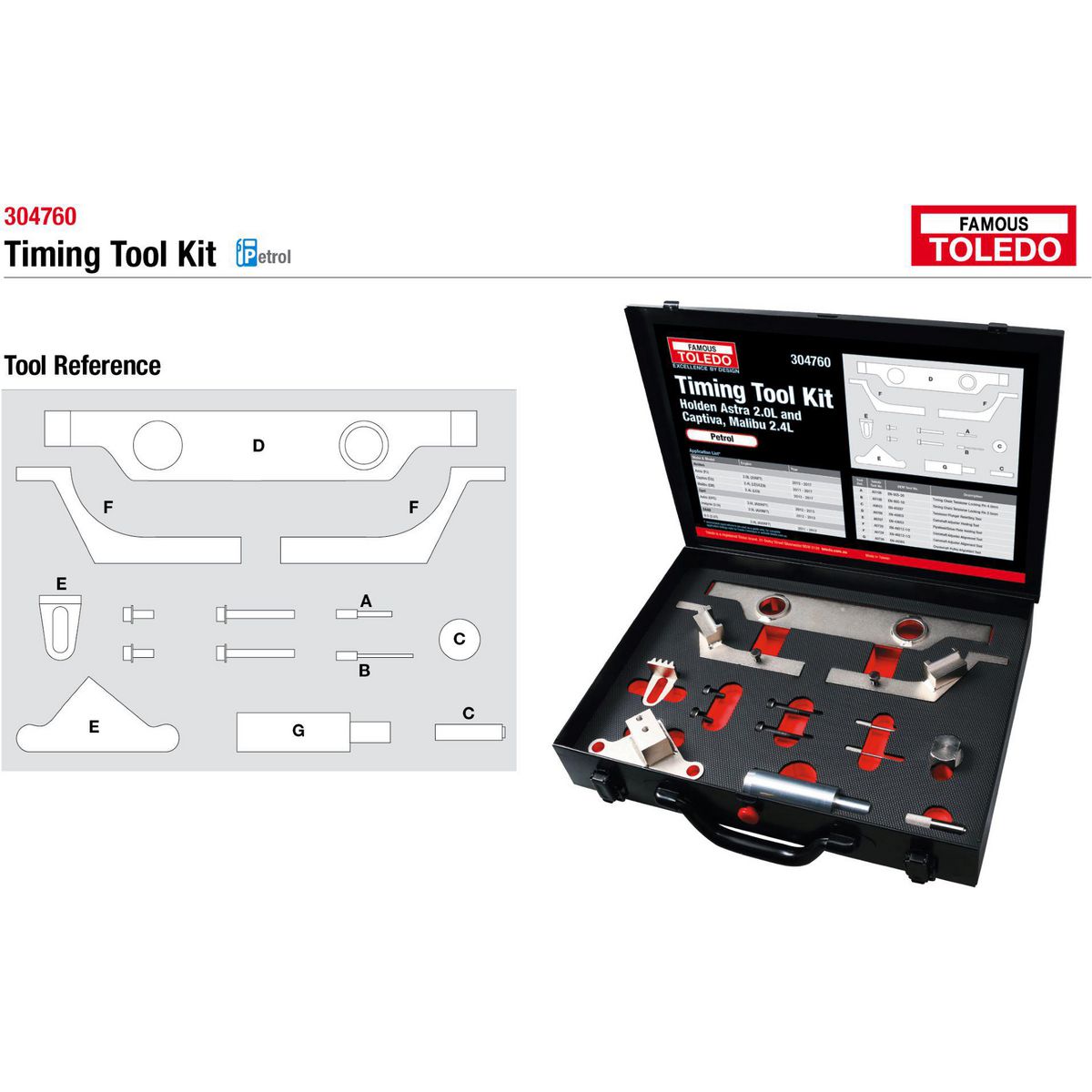 Toledo Timing Tool Kit 304760