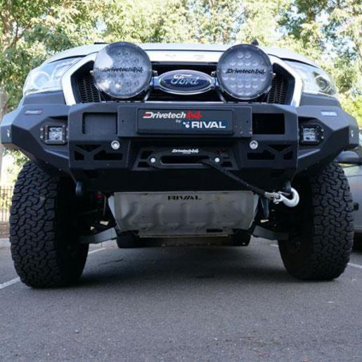 Drivetech 4x4 by RIVAL Aluminium Bumper fits Ford Ranger PX/PXII DT-2D18081B