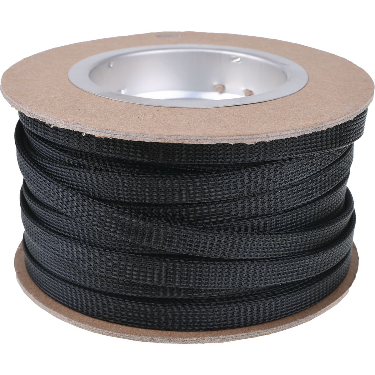 Techflex Flexible Braided Sleeving Clean Cut 10mm x 30m CCP0.38BK