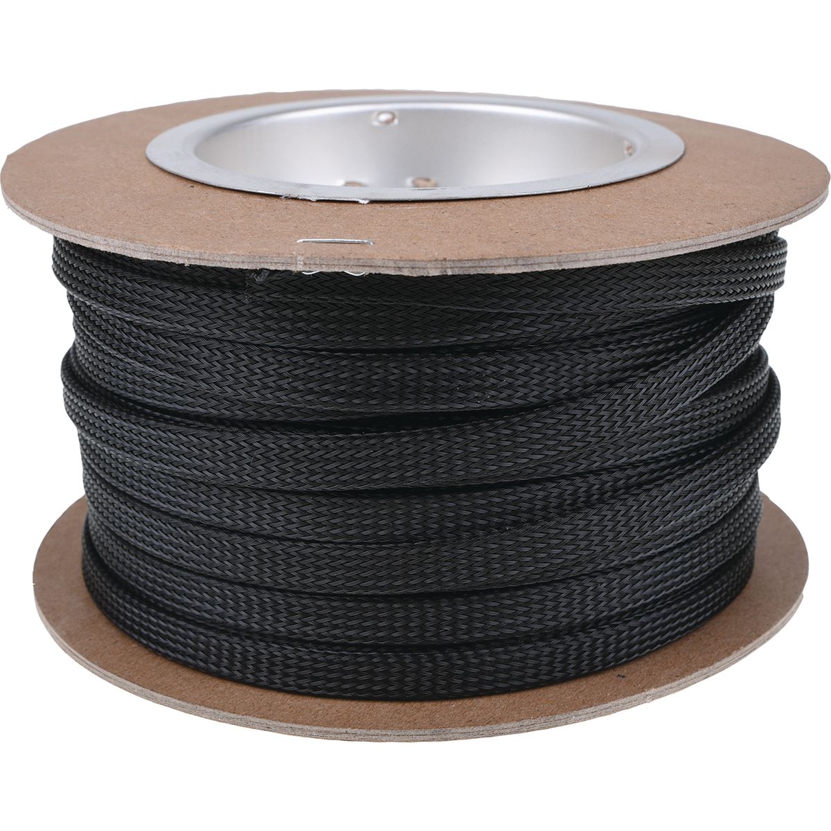 Techflex Flexible Braided Sleeving Clean Cut 6mm x 30m CCP0.25BK