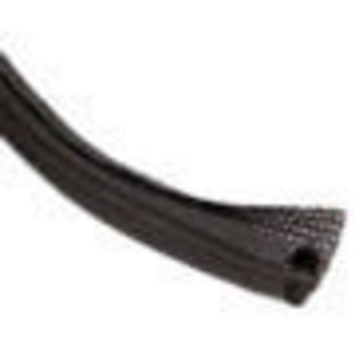Techflex Flexo Flexible Split Braided Sleeving 25mm x 15m F6N1.00BK