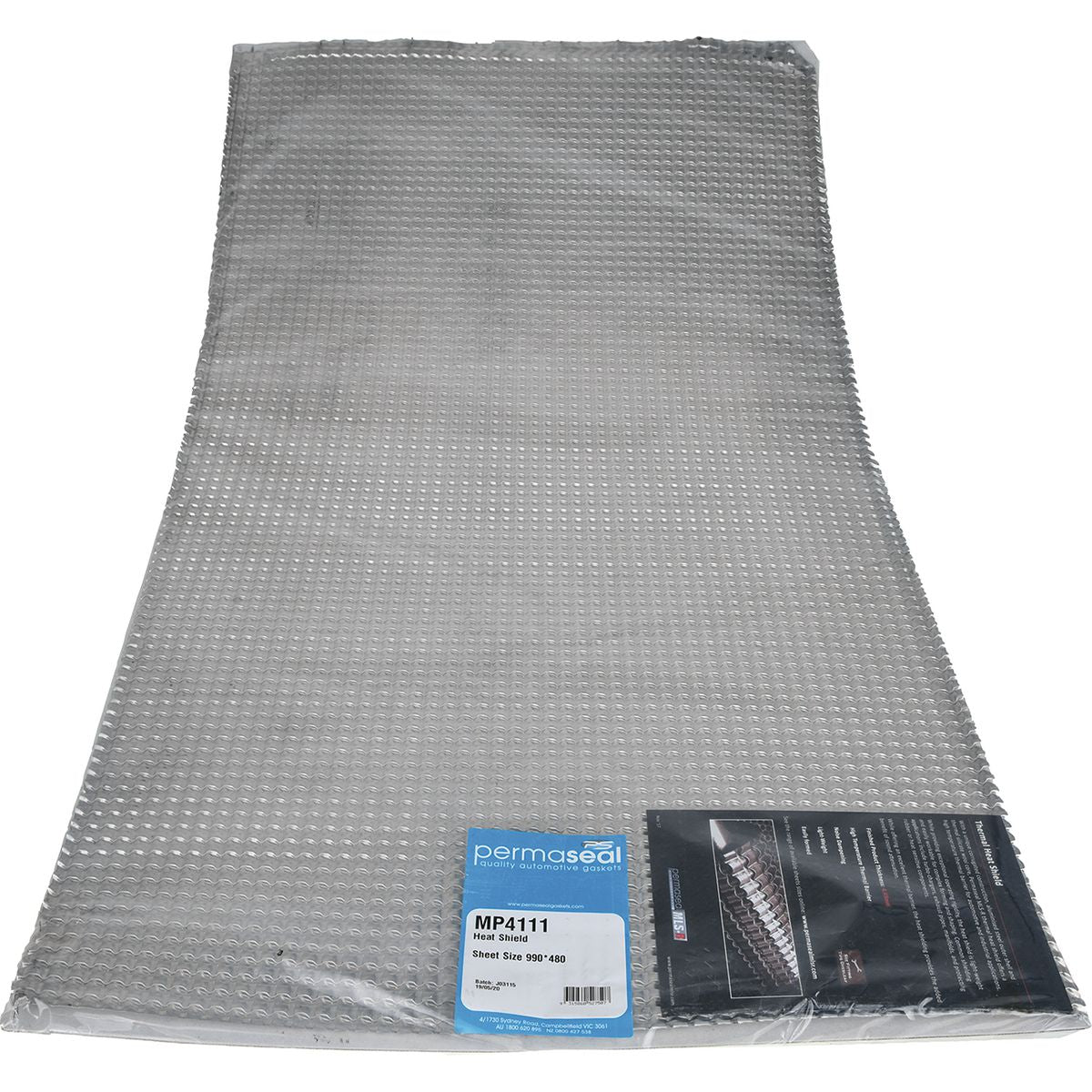 Permaseal Heat Shield 990x480x4.45mm MP4111