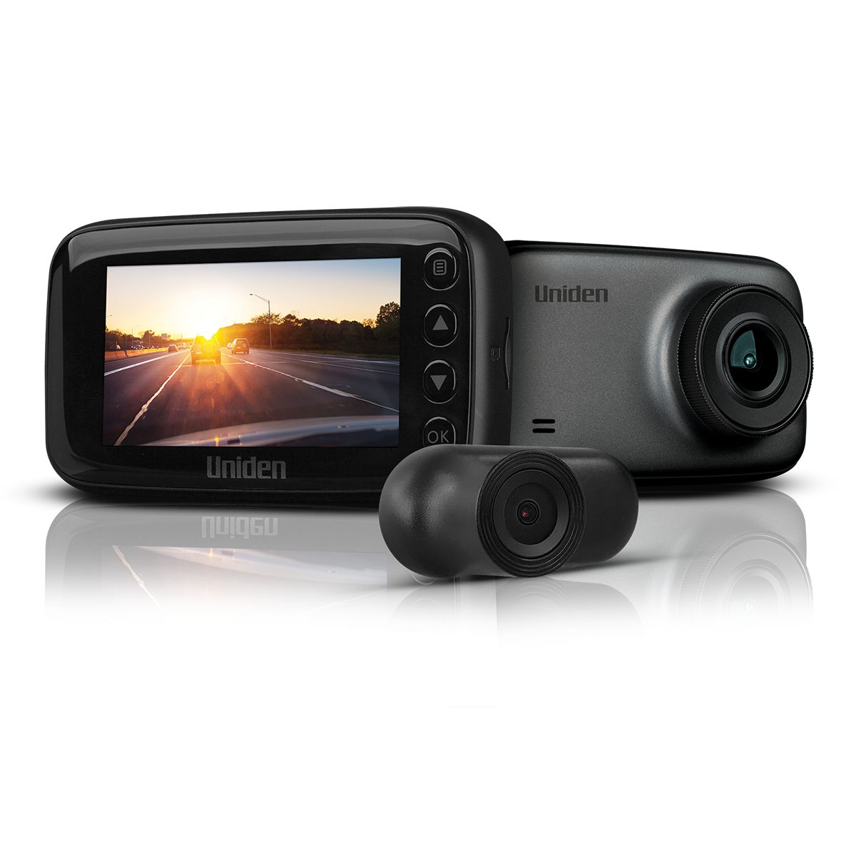 Uniden Full HD Smart Dash Cam With 2.7" LCD Colour Screen