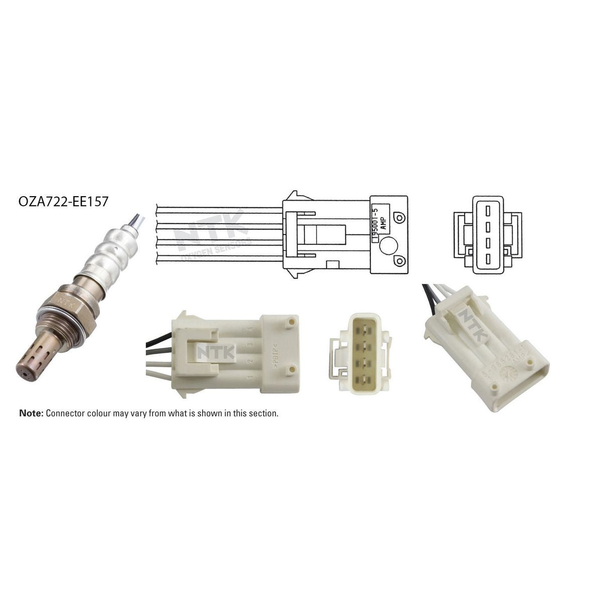 NTK Oxygen Lambda Sensor OZA722-EE157